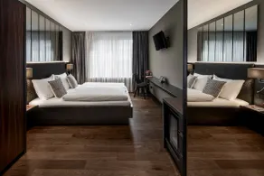 Hotel AMANO Düsseldorf - Chambre