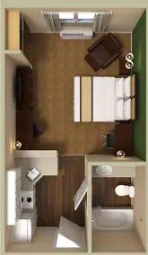Extended Stay America Suites - Columbia - Laurel - Ft Meade - Chambre