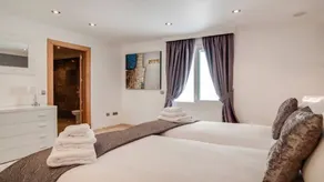Casa con giardino, piscina privata e idromassaggio | Vista sul mare - Camera