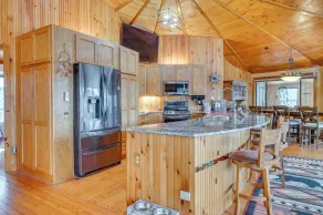 Dock & Beach Access: Scenic Lake Ossipee Cabin! - Interior