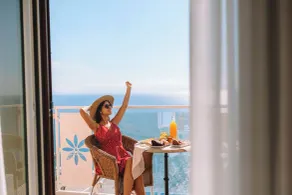 Hotel Margherita - Vue de la chambre