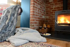 Woodland Cottage, Great Glemham - Chambre