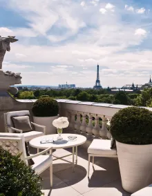 Hôtel de Crillon - Vue de la chambre