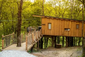Nid'en'Ô cabanes et spa Lot et Dordogne - Zimmer