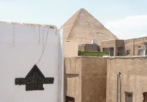 Pyramids Height Hotel - Retreat Corner - Ausblick vom Zimmer