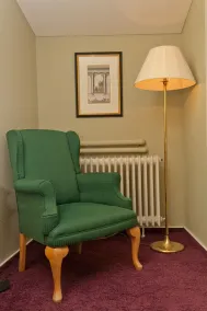 Hotel Cafe Frida - Sittområde i lobbyn