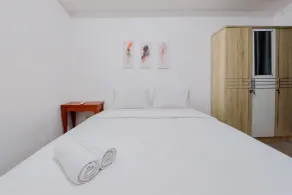 Nice 2Br Apartment At M-Town Residence - Chambre