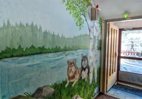 Guesthouse Borealis Apartments - Interior entrance