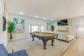 7 Mi to Dtwn Durham: Home w/ Hot Tub & Game Room! - Interiør