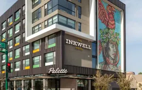 The Inkwell Phoenix, Tapestry Collection By Hilton - Image 1
