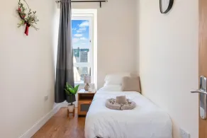 Edinburgh Beach Apartment Free On-street Parking - Habitación