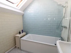 Teal Cottage - Badezimmer