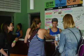 Room2Board Hostel and Surf School - Reception