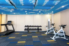 Mant International Hotel Ancient Whampoa Anchorage Scenic Spot Canton Fair Complex Branch - Free Deliver Service to Guangzhou Baiyun International Airport & Free Shuttle Bus to Canton Fair Complex During Canton Fair Period - Sala de fitness