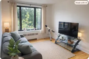 Appartement lumineux ensoleillé bien équipé - Sala