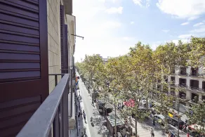 Aparthotel Rambla108 - Udsigt fra værelset