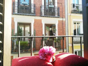 Hostal Bruña Paseo del Prado - Ausblick vom Zimmer