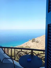 Andros Seaview Hotel - Terrasse/patio