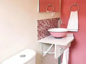 Pousada Porto Paraiso, o seu Paraíso Escondido no Guarujá - Bathroom