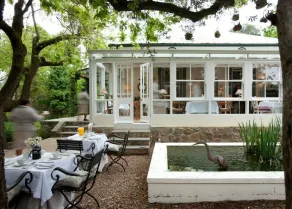 Bartholomeus Klip Farmhouse at Elandsberg Nature Reserve - Restaurante