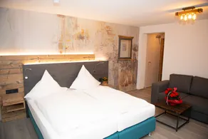 Ferienloft, 100 qm, 2 Schlafzimmer, 1 offenes Schlafzimmer, Balkon und Terrasse, max. 6 Personen - Habitación