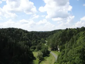Burg Rabenstein - Vista dalla camera