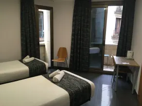 Hostal Levante - Vue de la chambre