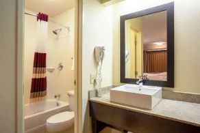 Red Roof Inn PLUS+ Chicago - Willowbrook - Bathroom