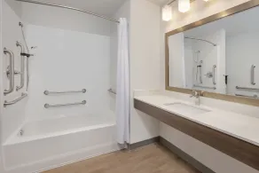 WoodSpring Suites Washington DC Northeast Greenbelt - Badeværelse
