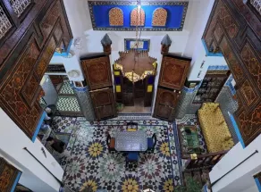 Saphir bleu Fes 12 century luxury  - Lobby