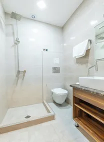 Seti Mestia Hotel - Bathroom