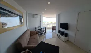Luxurious 1st Line Top-Floor Apartment with Direct Sea Access - Living room