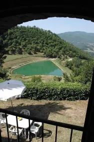 Fattoria Il Lago - Utsikt från rummet