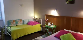 Au BOSQUET FLEURI MAISON DE CAMPAGNE - Værelse