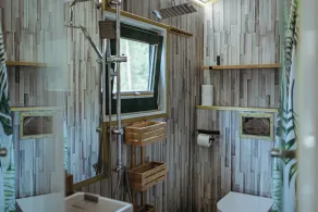 Herbals Glamping Mielno - domki nad jeziorem i morzem - Banheiro
