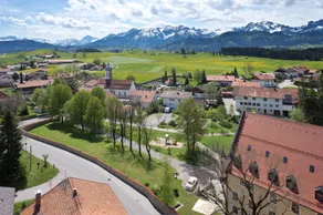 Schloss zu Hopferau - View from room