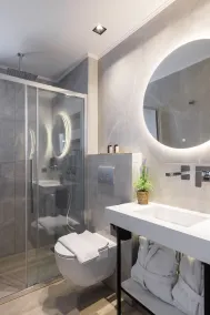 Amalthia Luxury Suites - Badezimmer