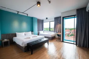 S.22 Hotel Suratthani - Vue de la chambre