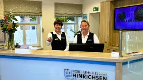 Nordsee-Hotel Hinrichsen - Rezeption