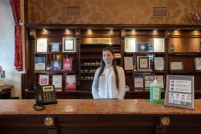 Frapolli Hotel on Deribasivska street - Reception