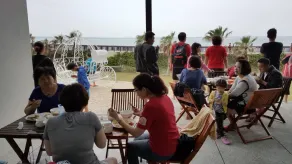 Jia Xiang Lin Guan Hai Homestay 2 - Restaurante