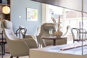 Home Hotel Grimstad - Rezeption