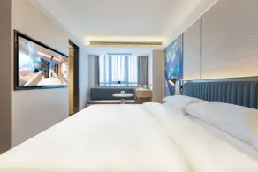 Echarm Hotel Guangzhou Baiyun Airport Flagship Store-Free airport shuttle-Free one-way shuttle to the Canton Fair Complex during the fair period - View from room