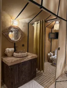 Merzouga VIP Luxury Camp - Baño