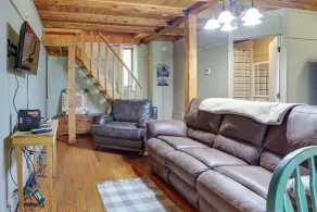 Cozy Indiana Cabin Rental w/ Private Porch & Grill - Interior