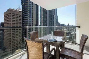Oaks Brisbane River City Suites - Ausblick vom Zimmer