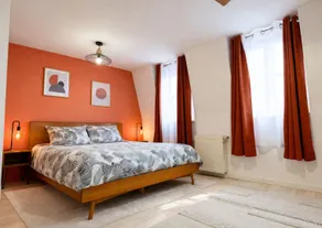 Le Bohemian Chic - 4 chambres en hypercentre de Saint-Omer, idéal pour les groupes - Værelse
