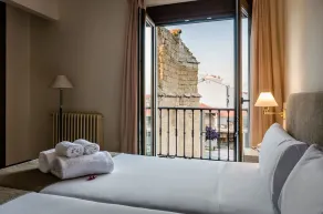 Hotel Puerta Ciudad Rodrigo - Vue de la chambre
