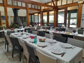 Camping écovillage Soleil du Pibeste - Restaurant