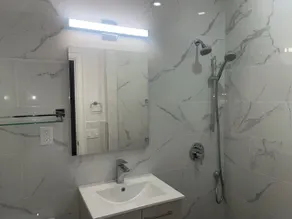 Prime Luxury with Balcony Wood Fireplace - Bathroom